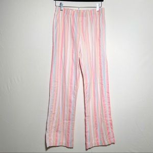 Xhilaration Womens Pull‎ On Striped Sleep Pants Cotton